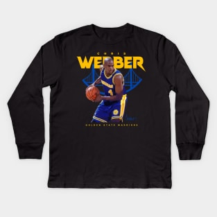 Chris Webber Kids Long Sleeve T-Shirt